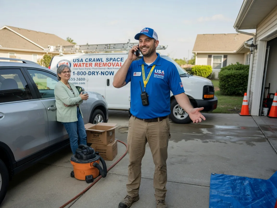 Crawl Space Water Removal Ridgeland, MS FAQs